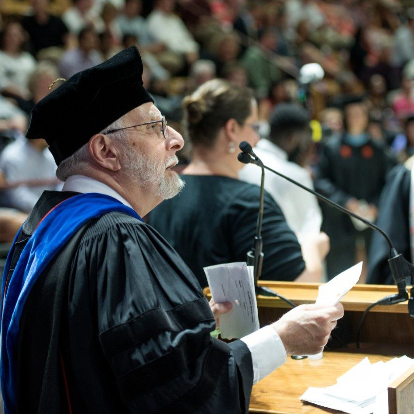 Graduate announcer