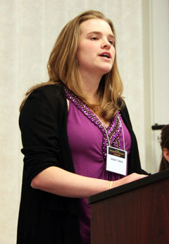 Jessie Cohen of Herndon, Va., researched female sexual expression and repression in Toni Morrison's "The Bluest Eye" and "Sula."