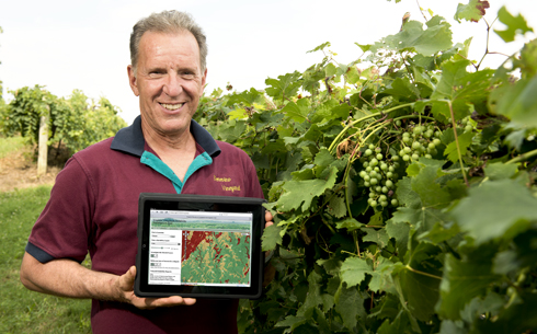 Jim Benefiel, former vice president of the Virginia Vineyards Association, used the Virginia Tech tool to expand his Benevino Vineyards in Northern Virginia.