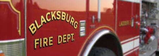Blacksburg Fire Department truck